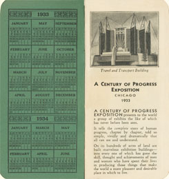Souvenir, Chicago World's Fair