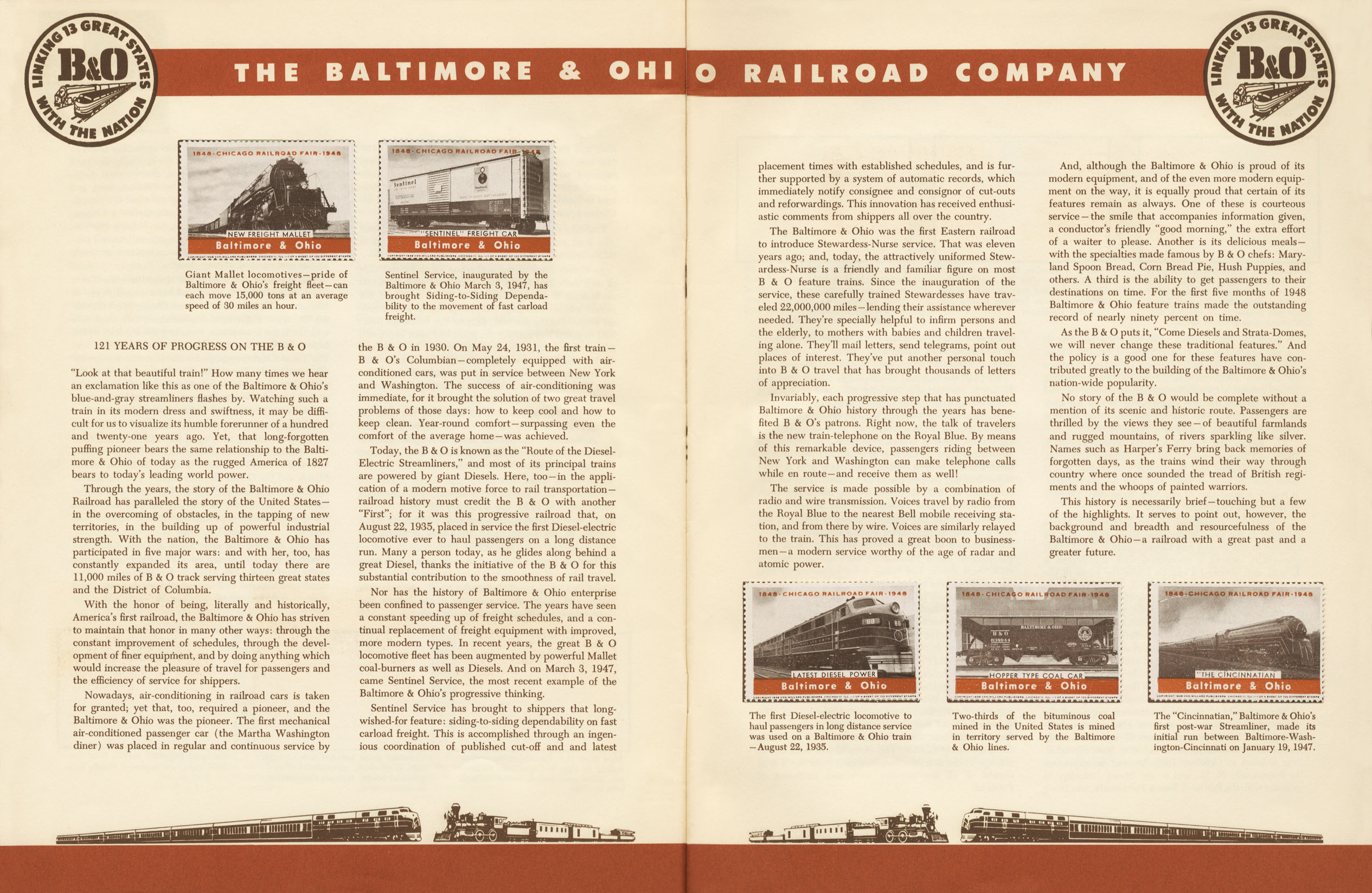 100 Years of Railroad Progress