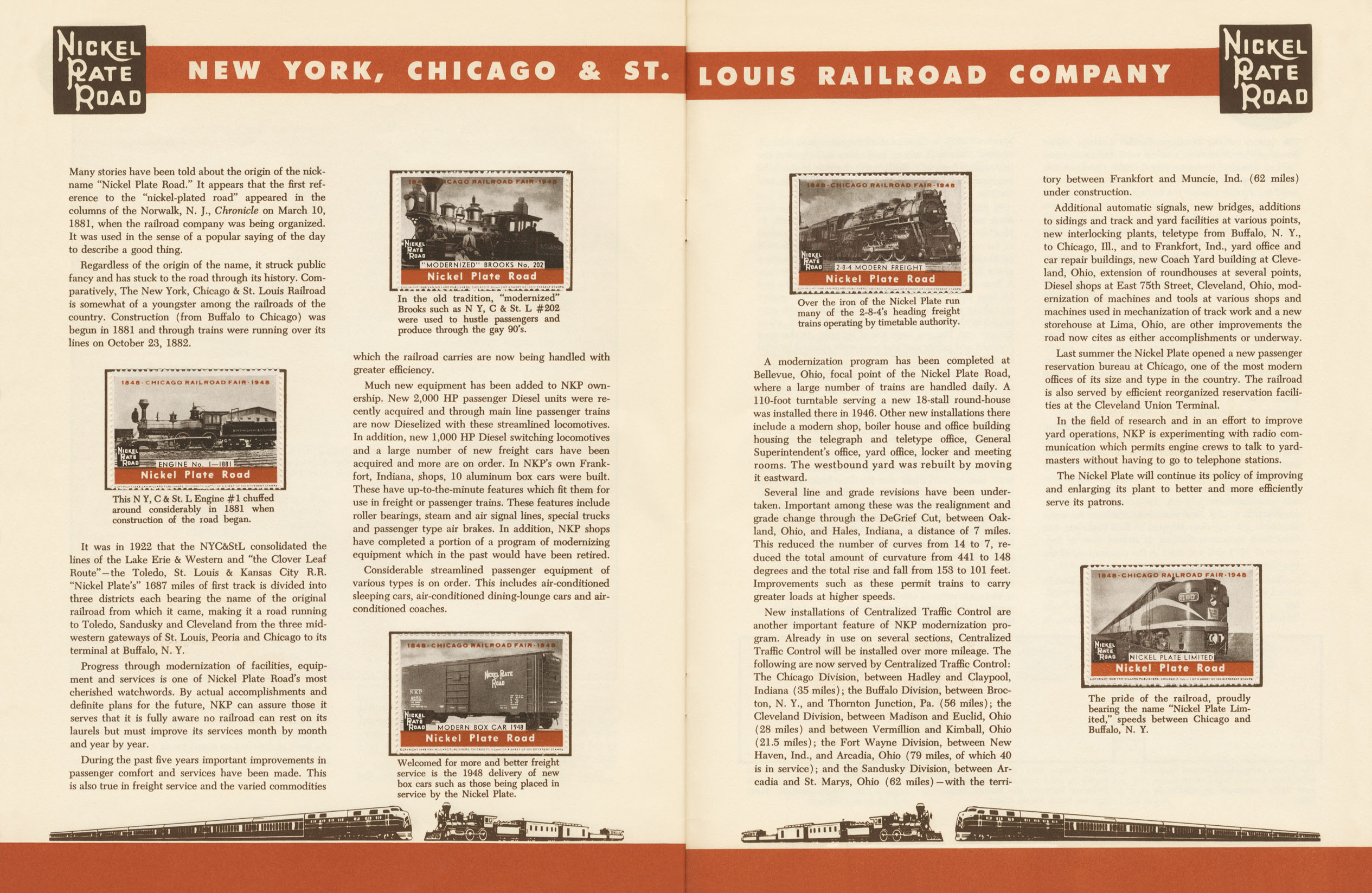 100 Years of Railroad Progress