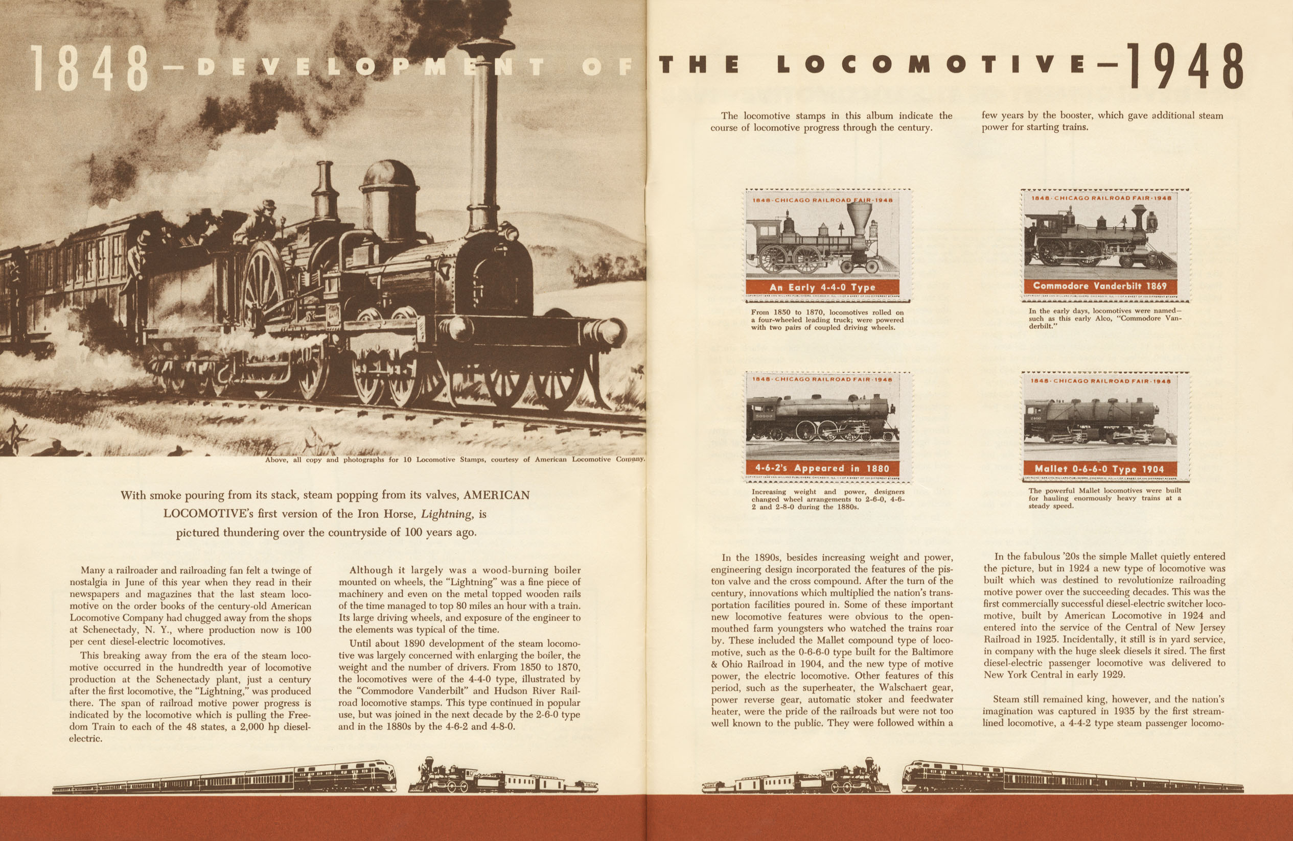 100 Years of Railroad Progress
