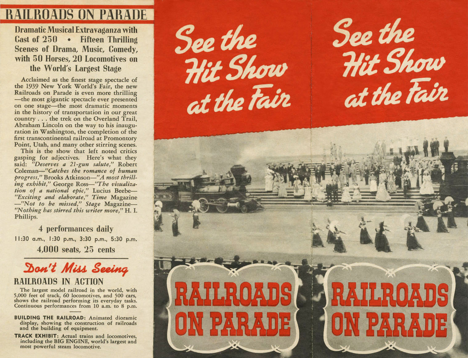 Book of the Pageant Railroads on Parade