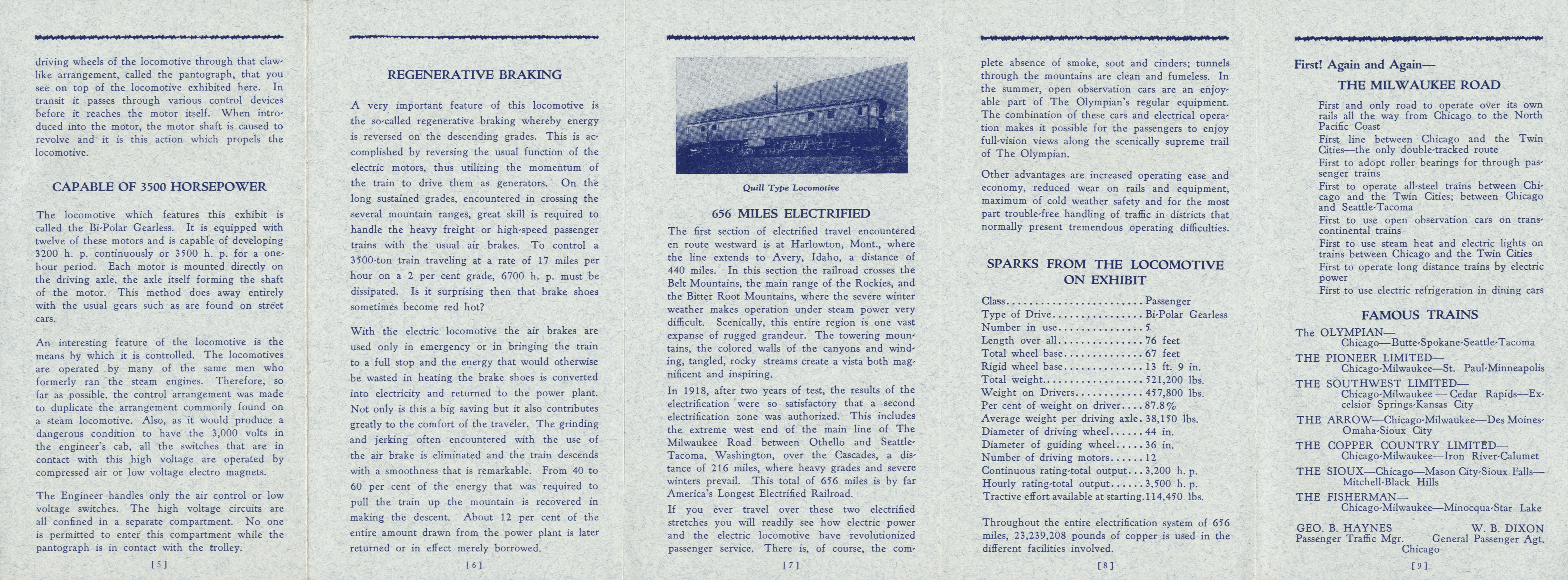 Sparks From the Milwaukee Road