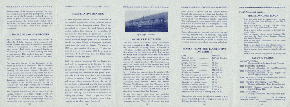 Sparks From the Milwaukee Road