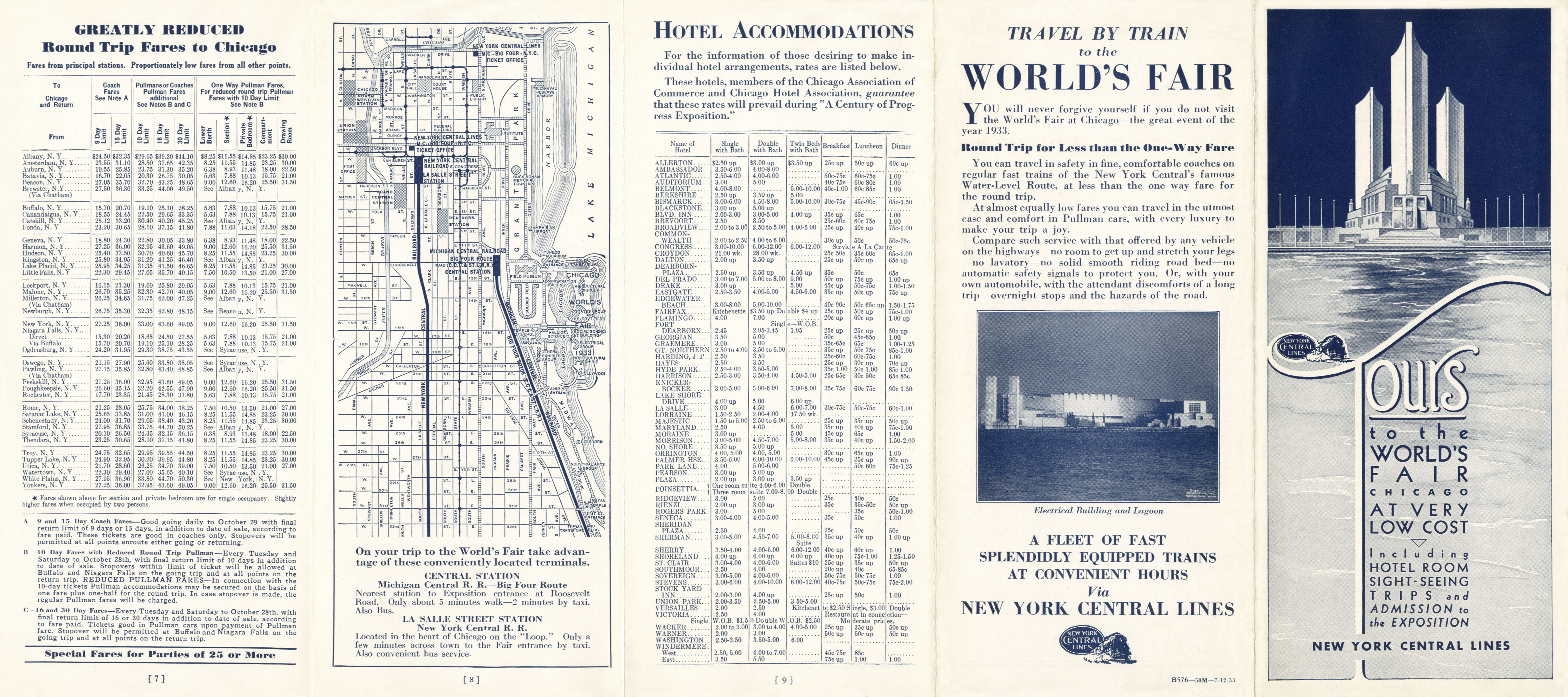 Tours to the World's Fair