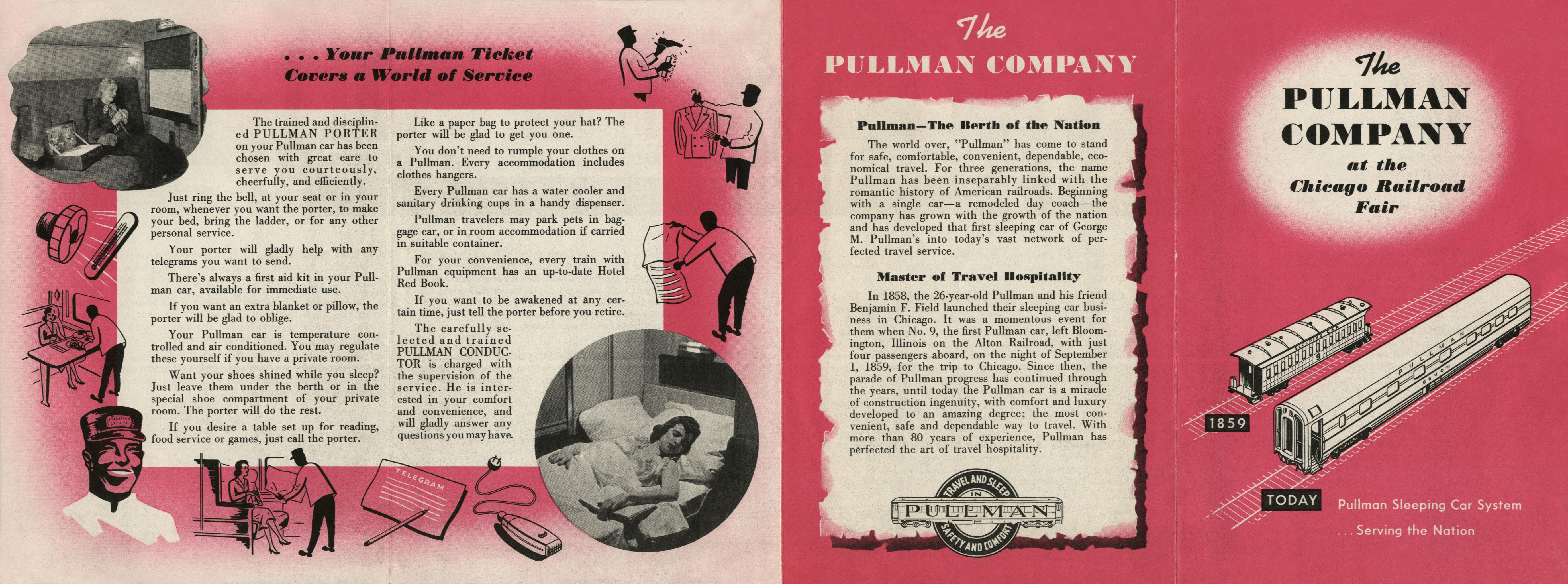 Pullman Company at the Chicago Railroad Fair