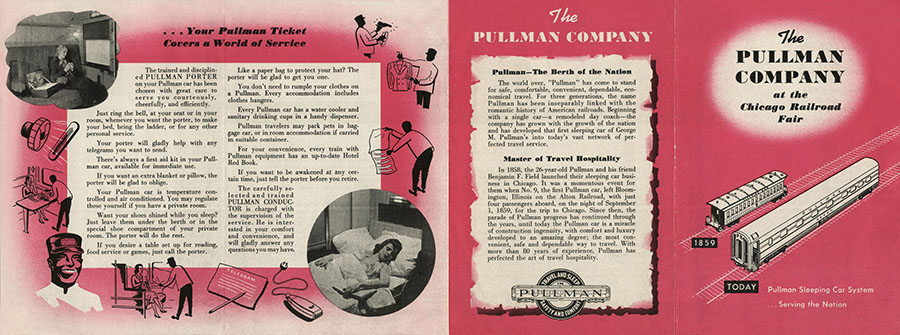 Pullman Company at the Chicago Railroad Fair