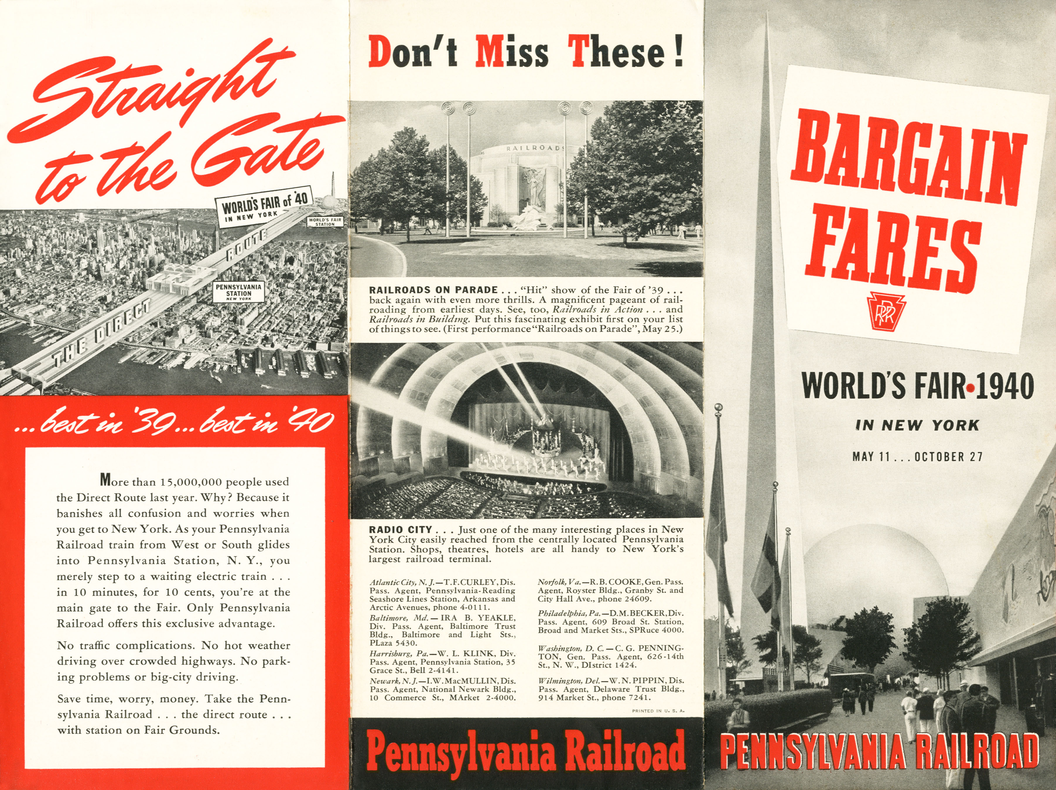 PRR Bargain Fairs