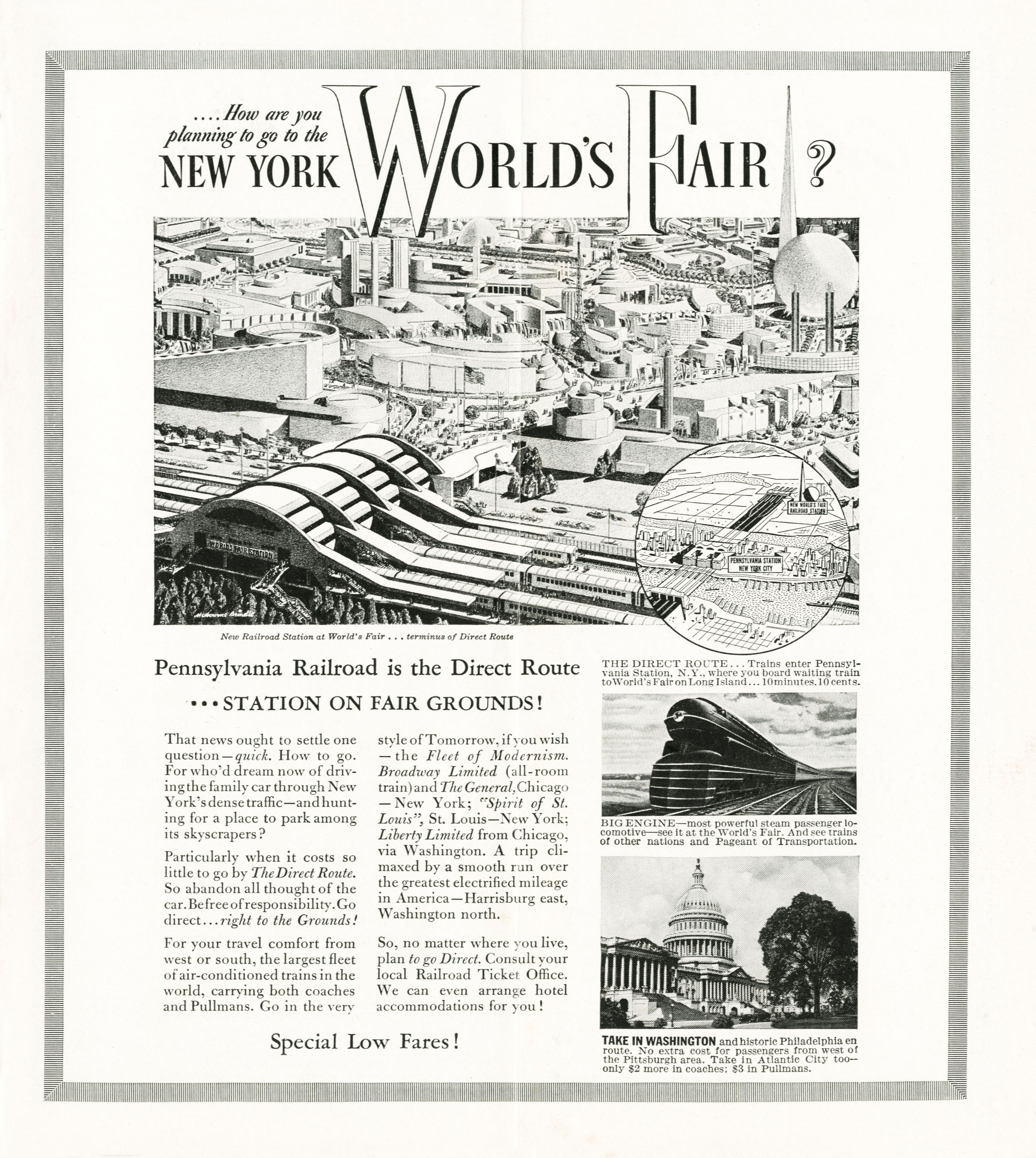 Direct Route to the New York World's Fair