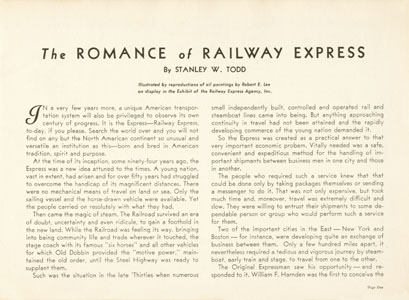 Romance of Railway Express