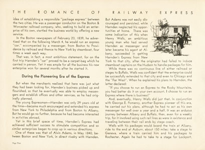 Romance of Railway Express