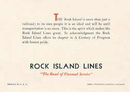Rock Island at the World's Fair