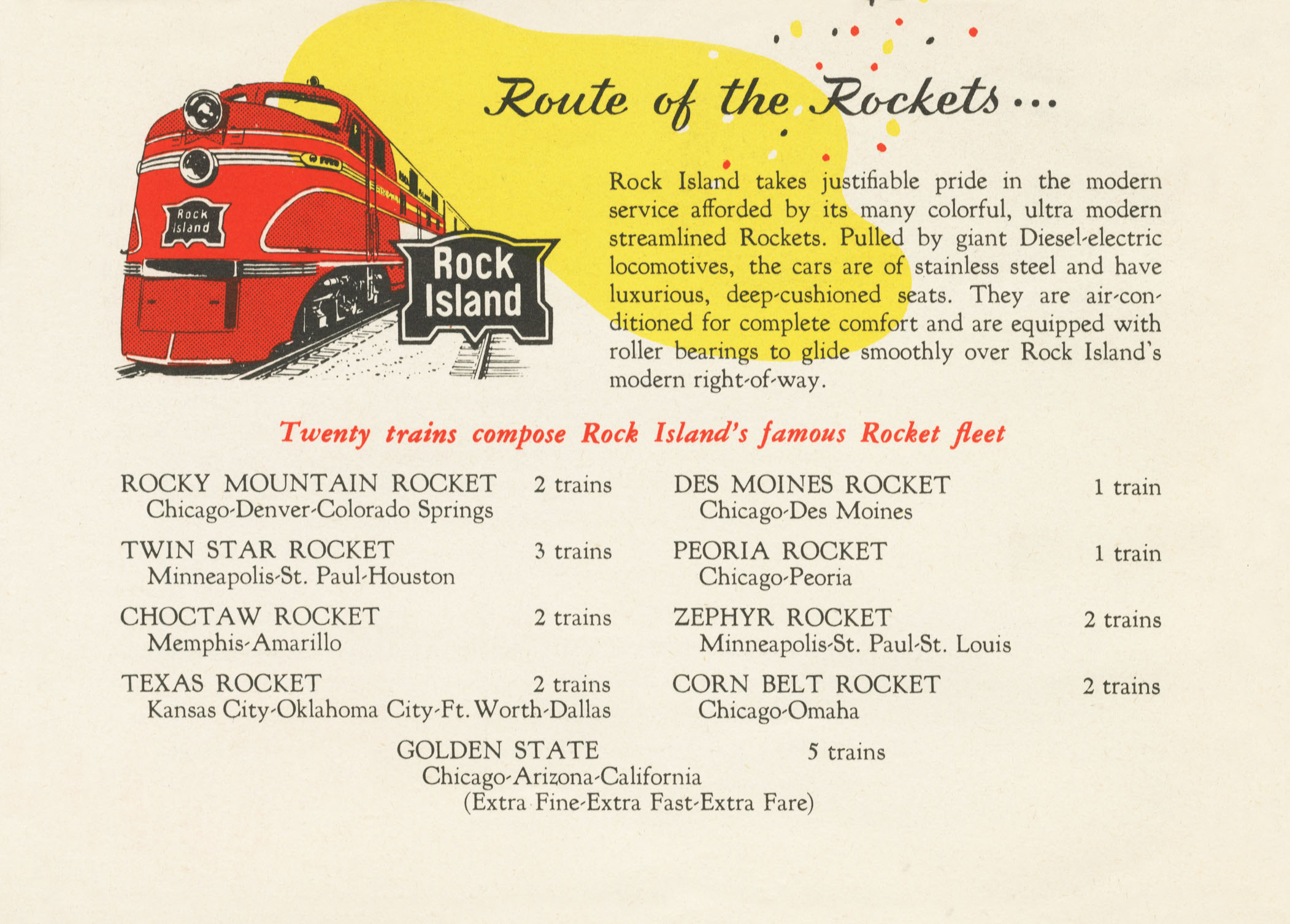 Rock Island at the Chicago Railroad Fair