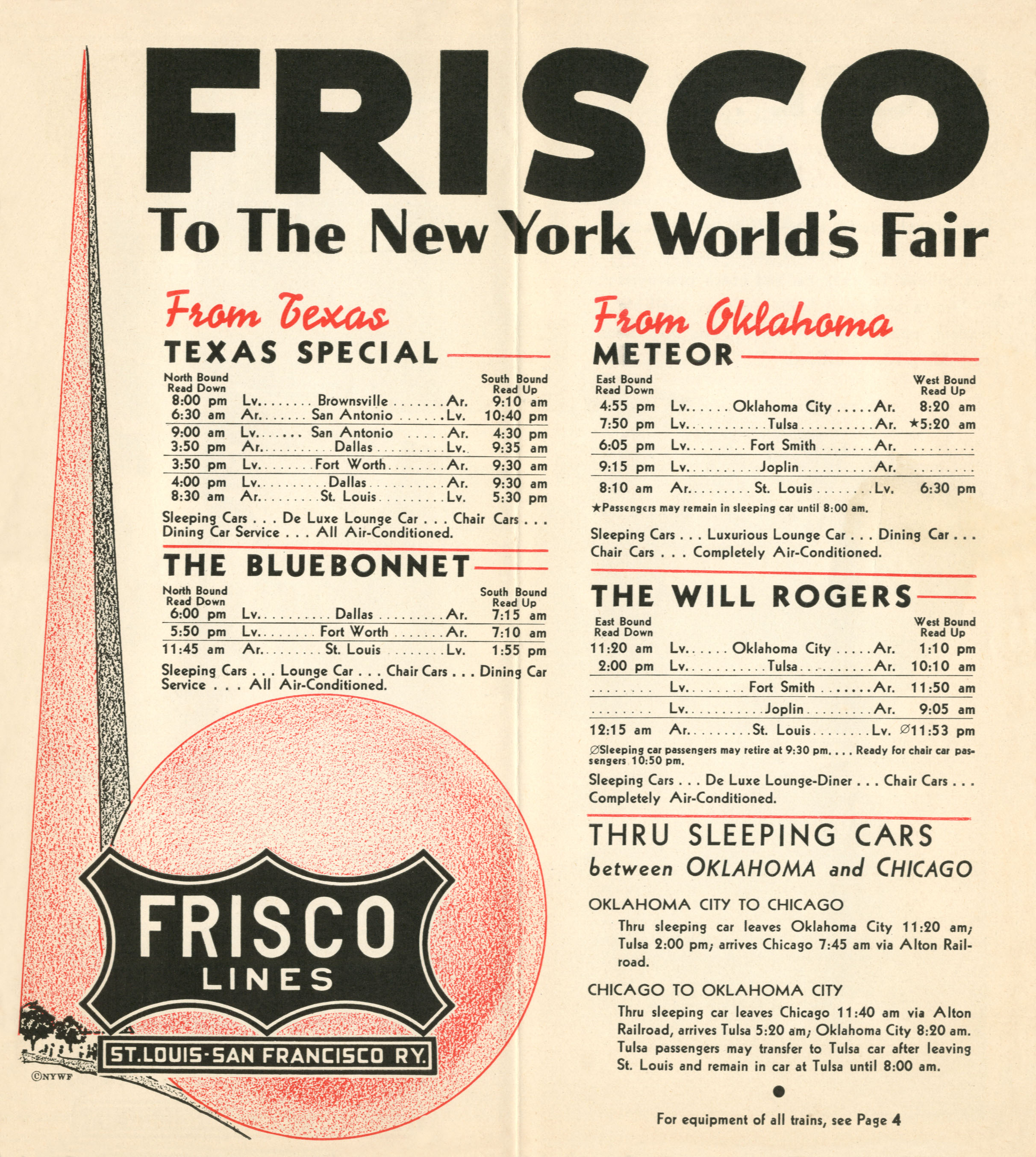 Frisco to the New York World's Fair