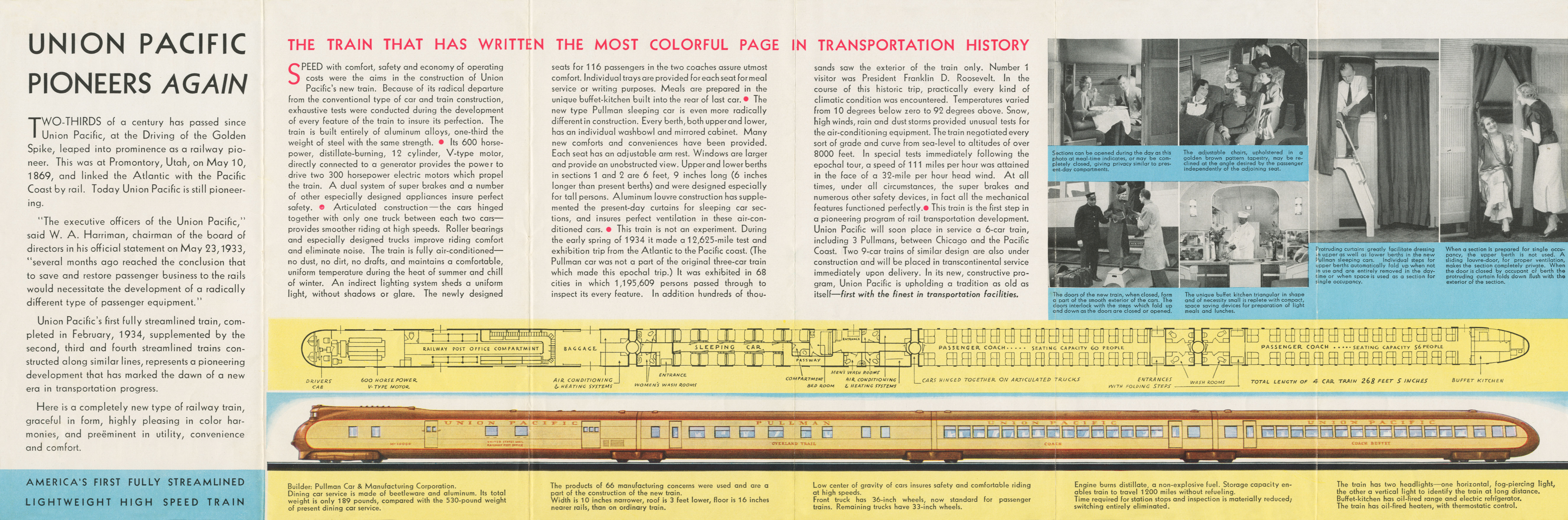 Union Pacific, Progress