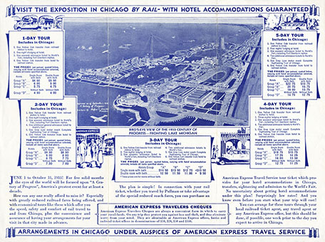 Visit the Exposition by Rail