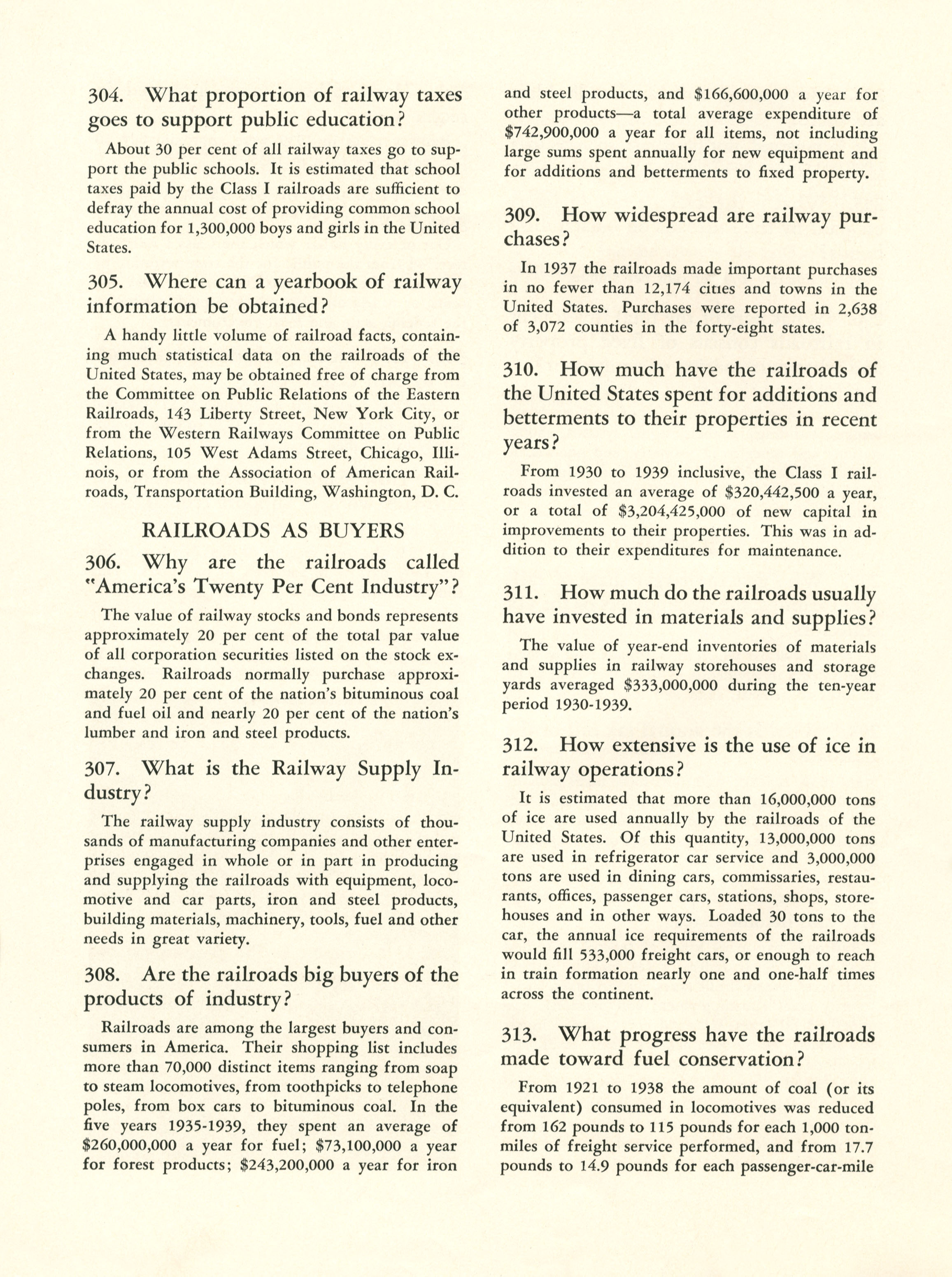 Quiz on Railroads and Railroading