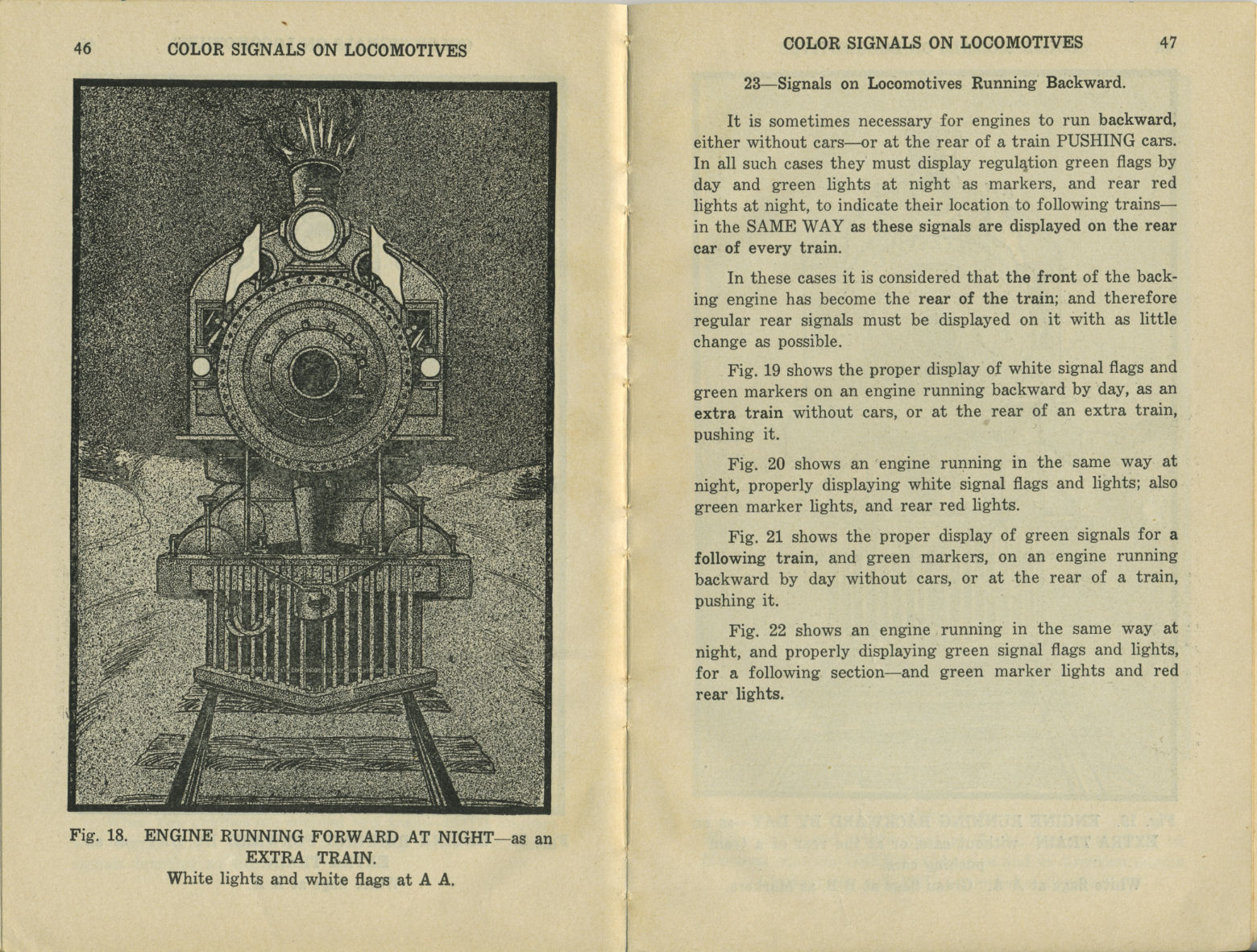 Standard Railroad Signals