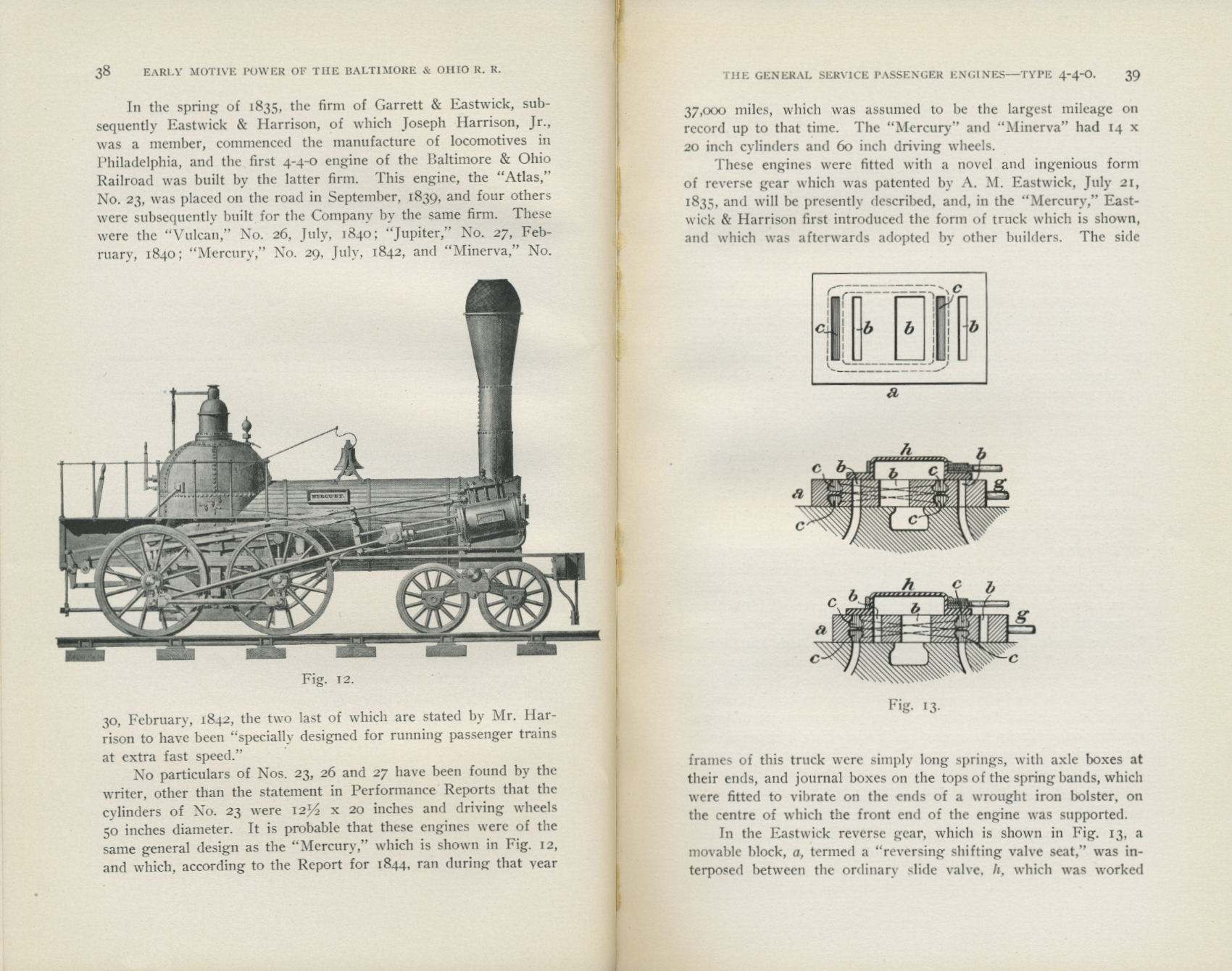 Bell, Motive Power of the B&O