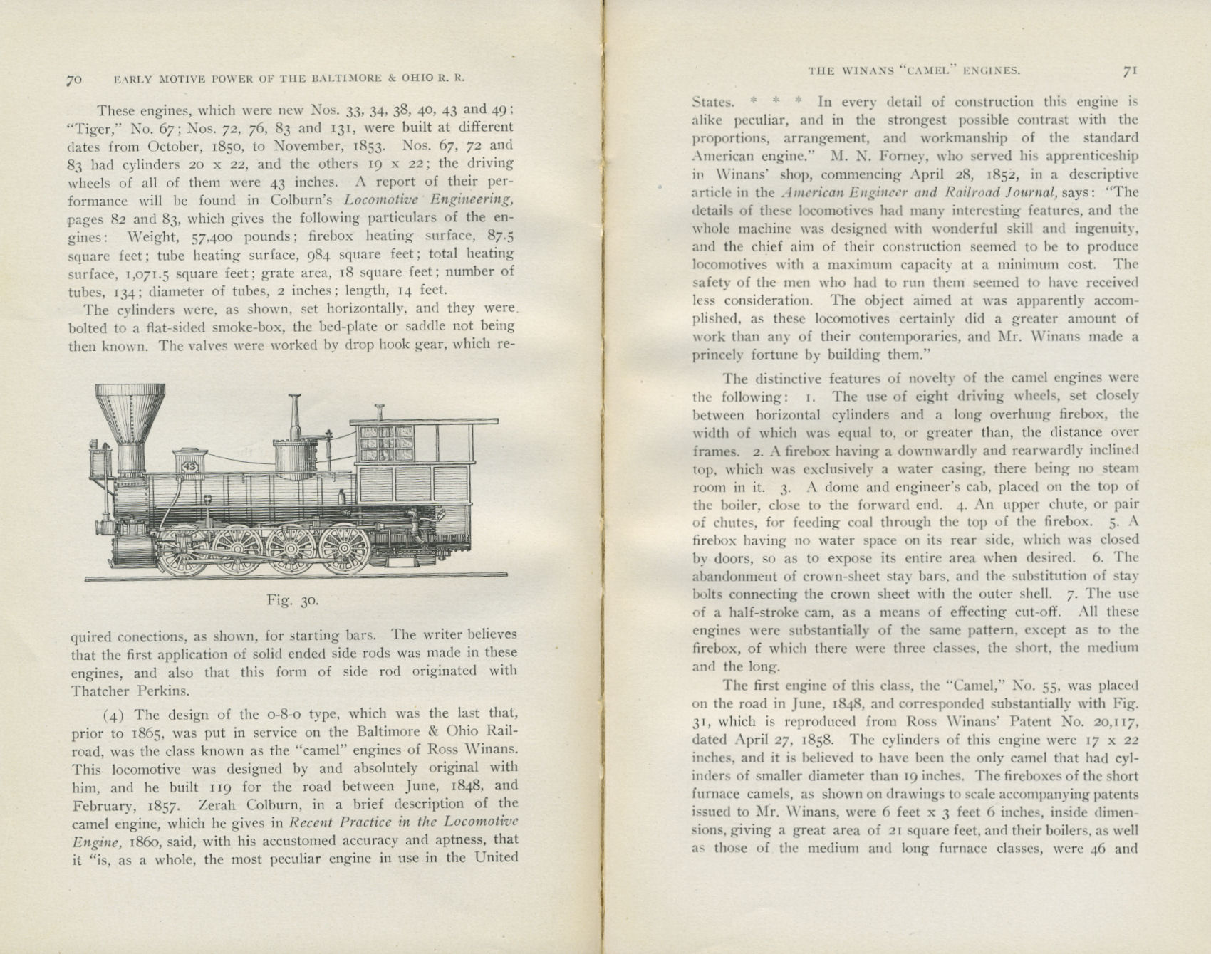 Bell, Motive Power of the B&O