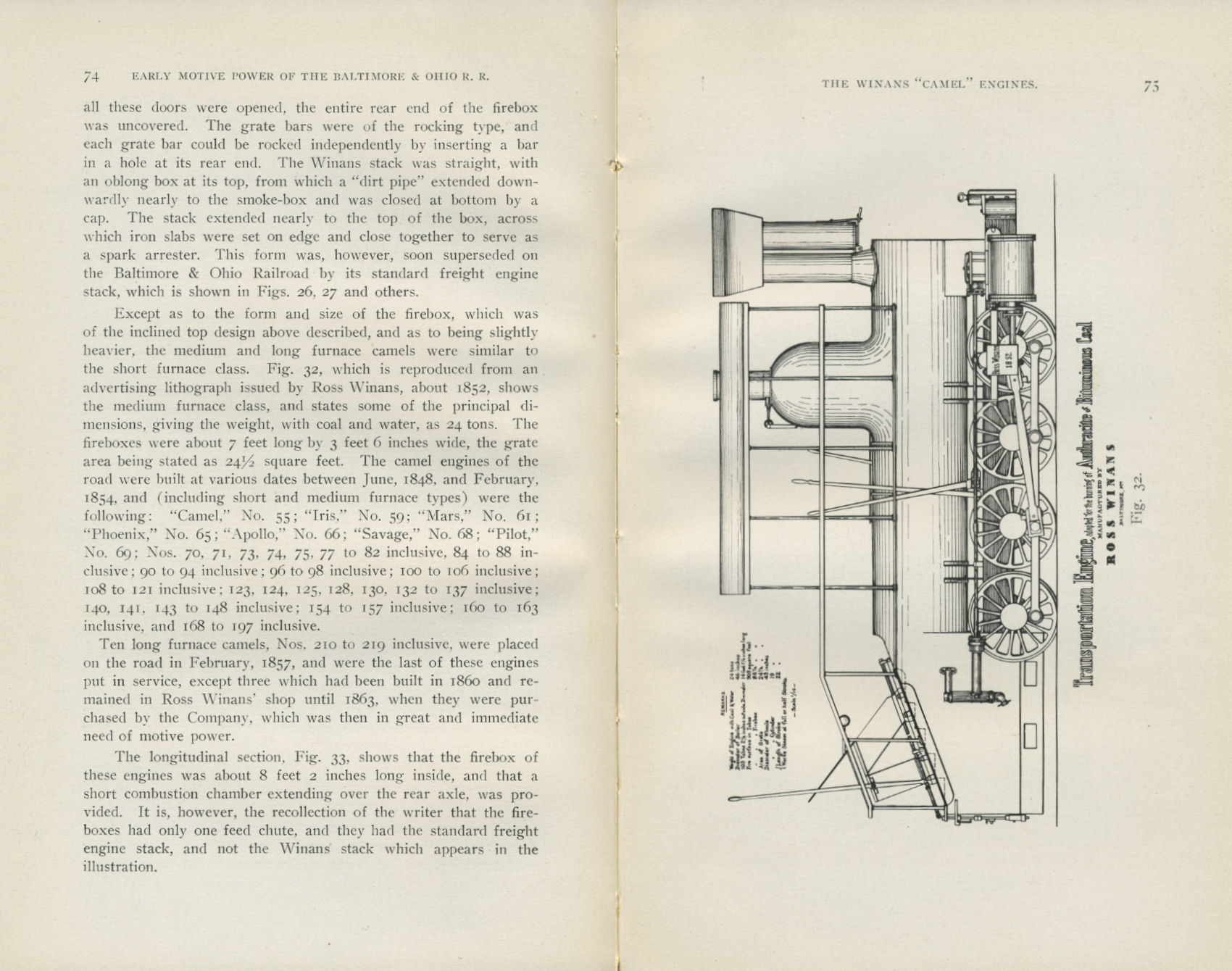 Bell, Motive Power of the B&O