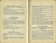 Rules & Regulations