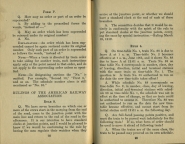 Standard Train Rule Examination
