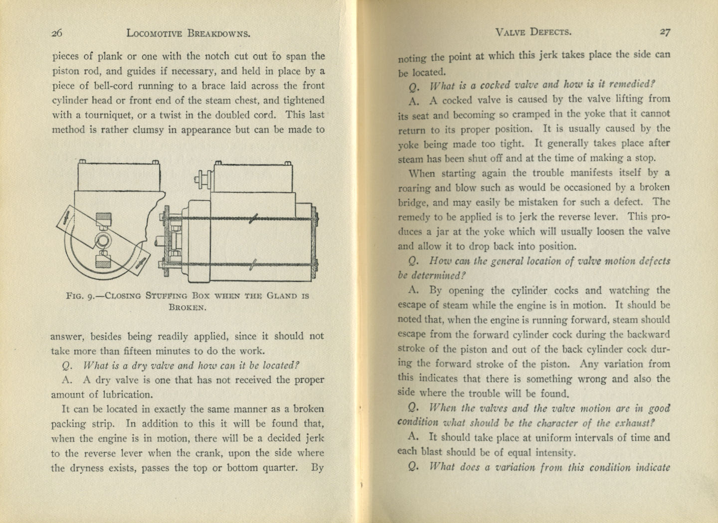 Locomotive Breakdowns