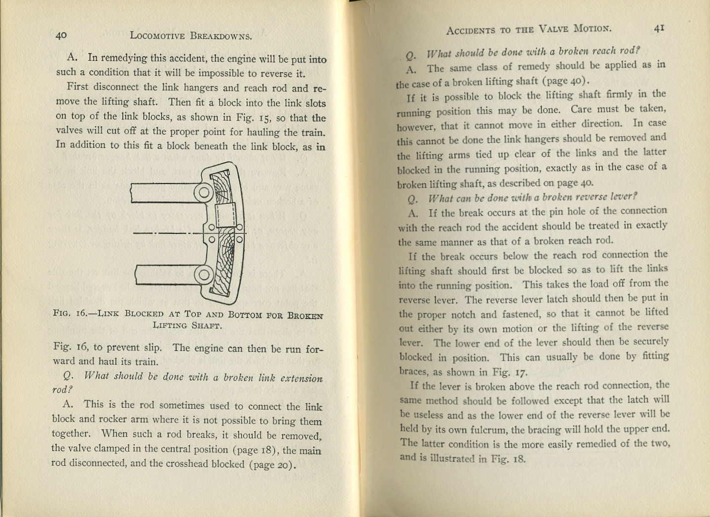 Locomotive Breakdowns