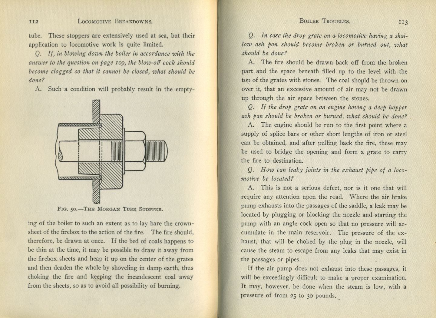 Locomotive Breakdowns