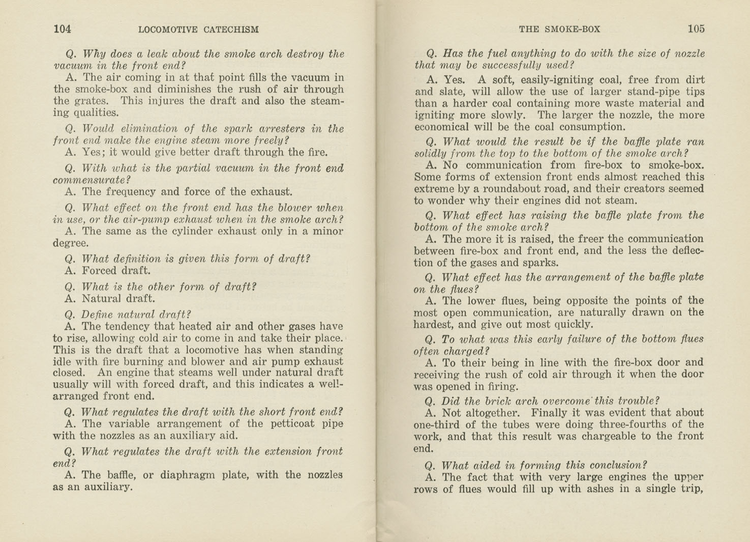 Locomotive Catechism