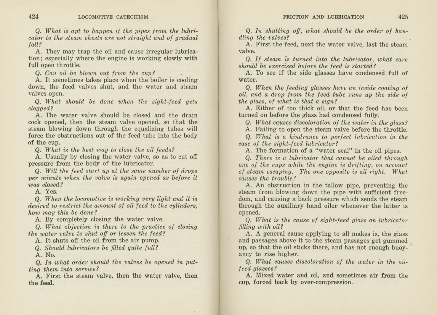 Locomotive Catechism