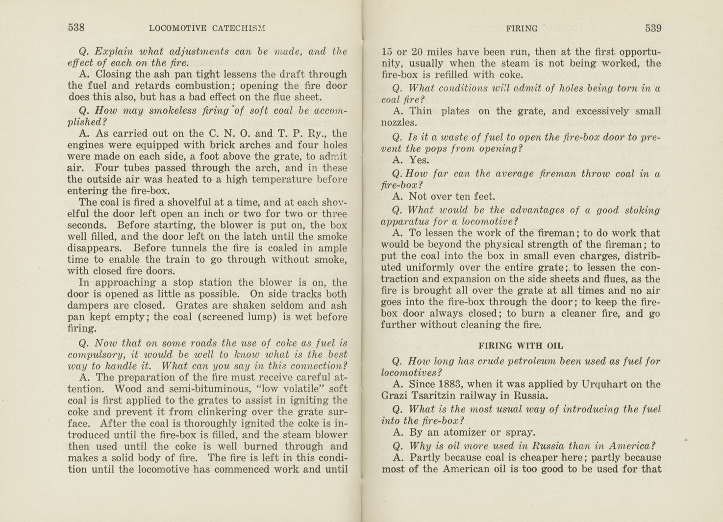 Locomotive Catechism