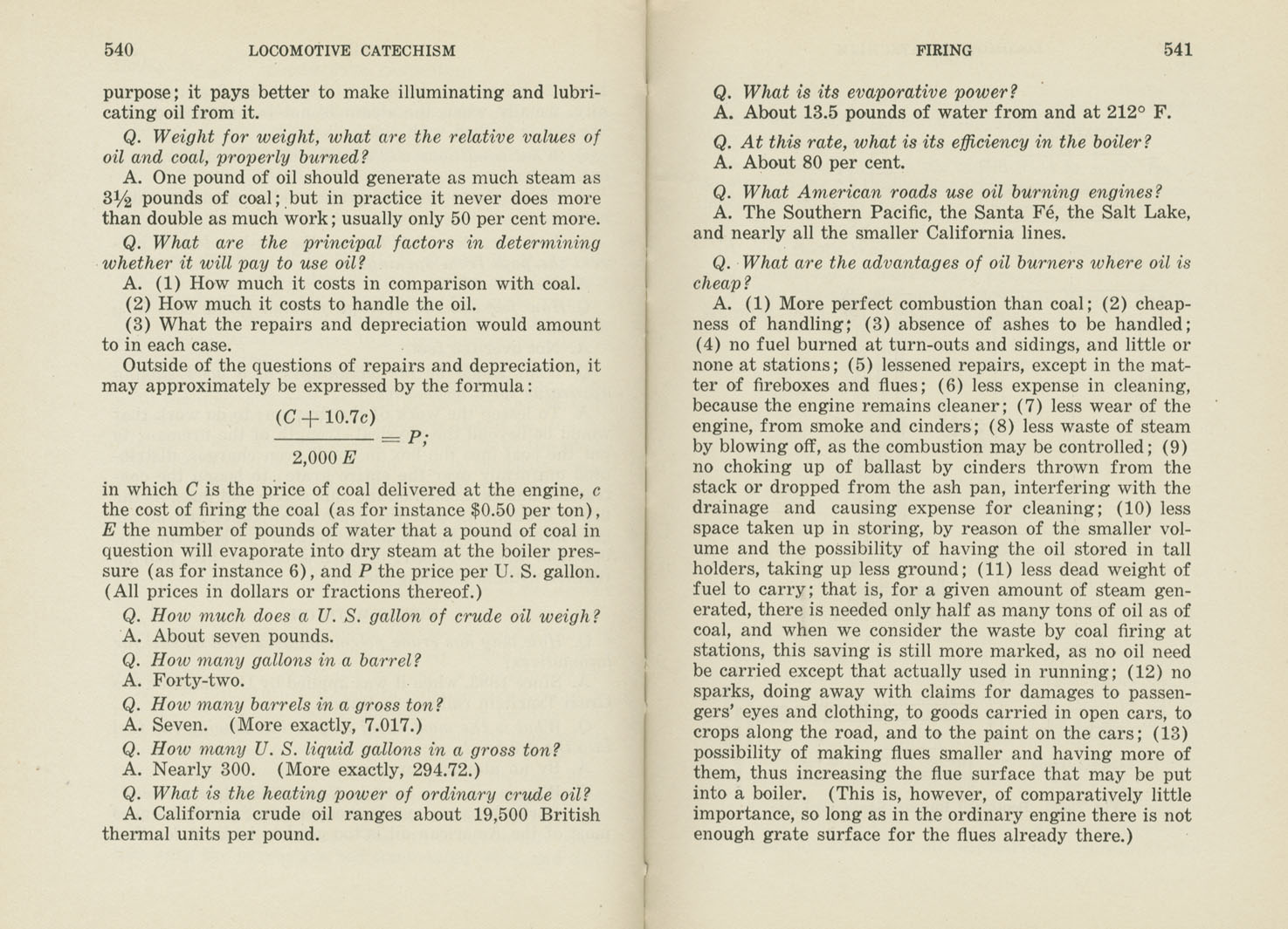 Locomotive Catechism