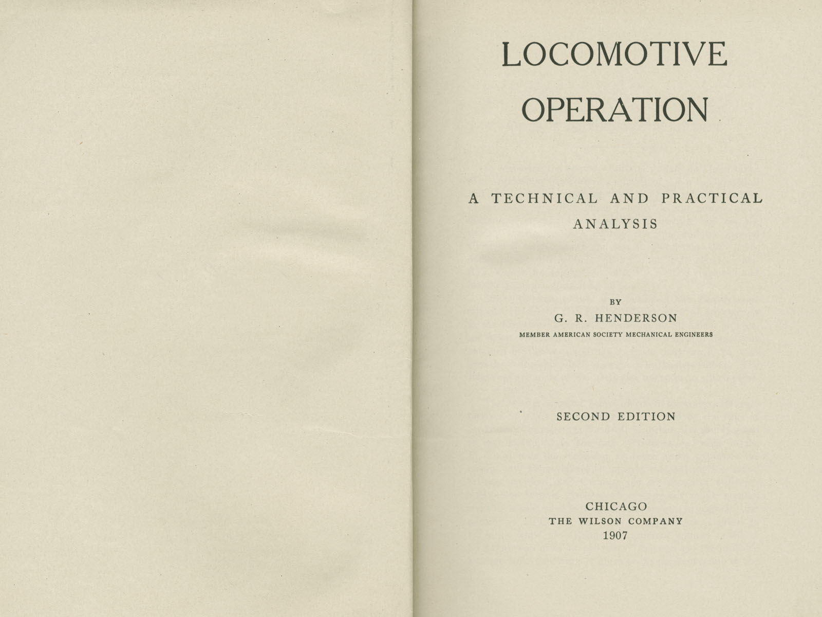 Locomotive Operation