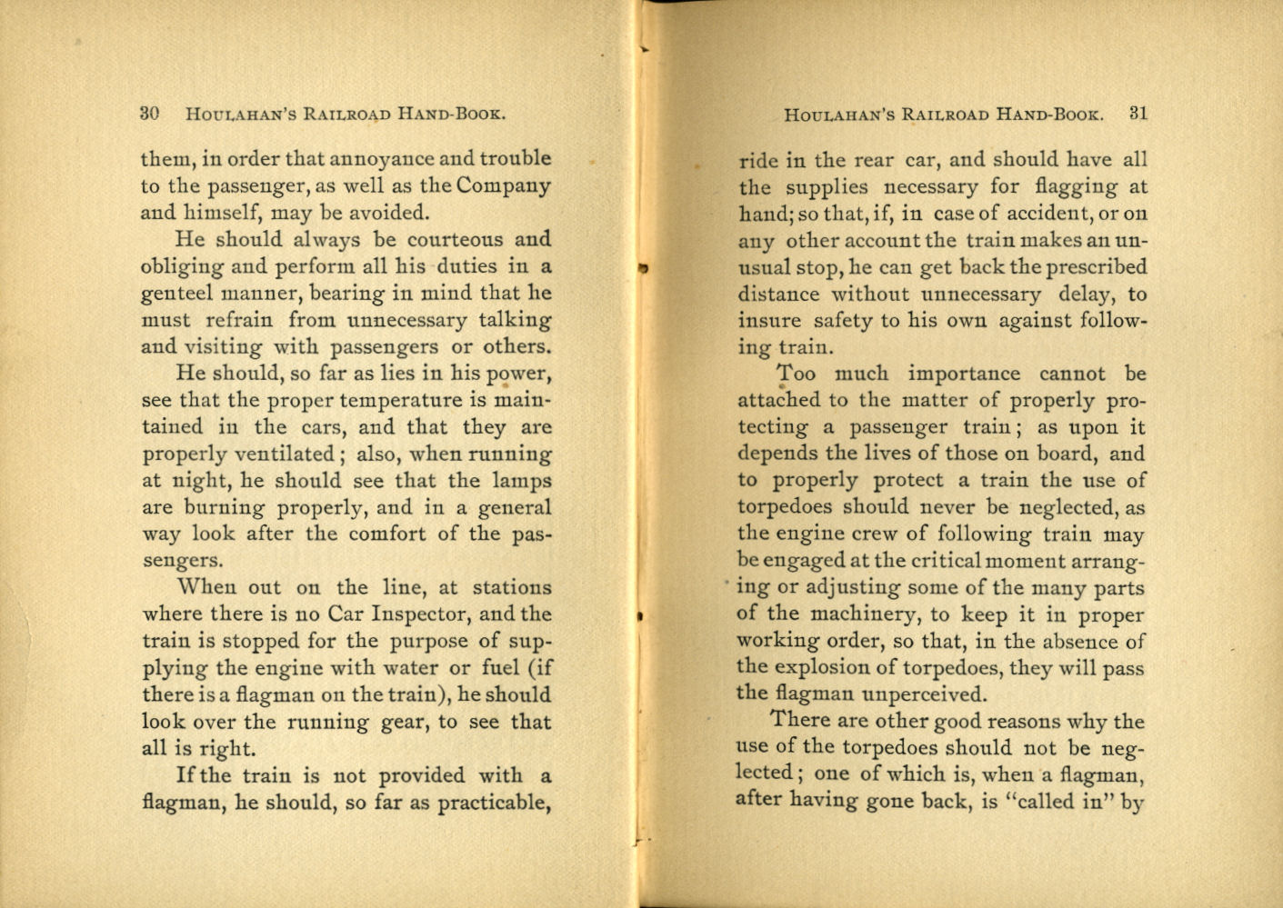 Houlahan's Railroad Hand Book