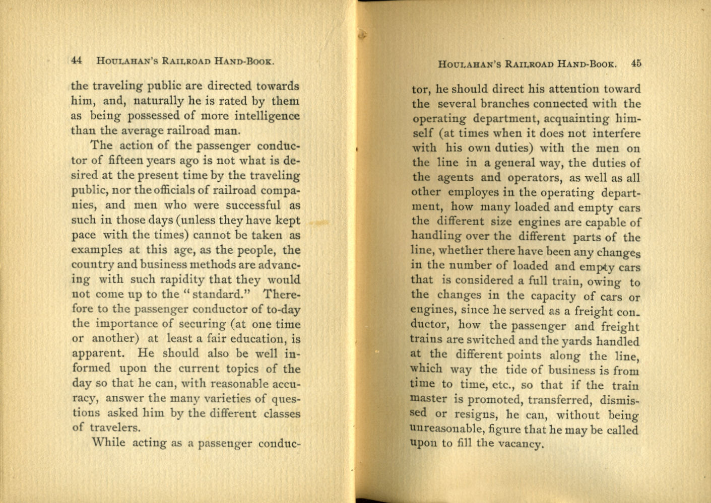 Houlahan's Railroad Hand Book