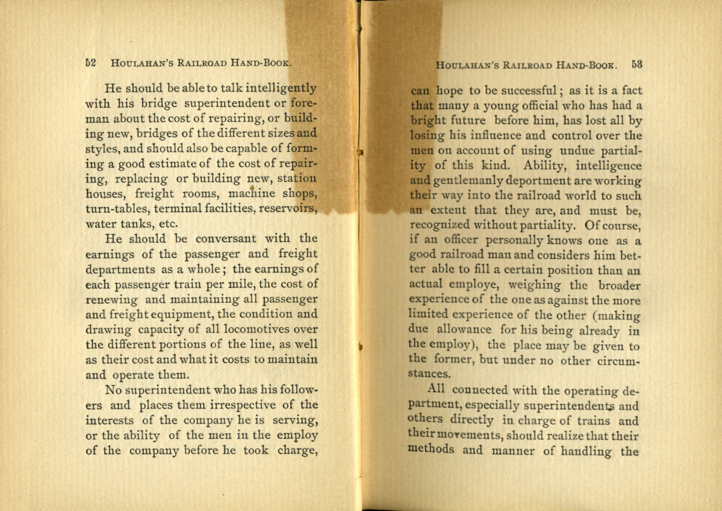 Houlahan's Railroad Hand Book