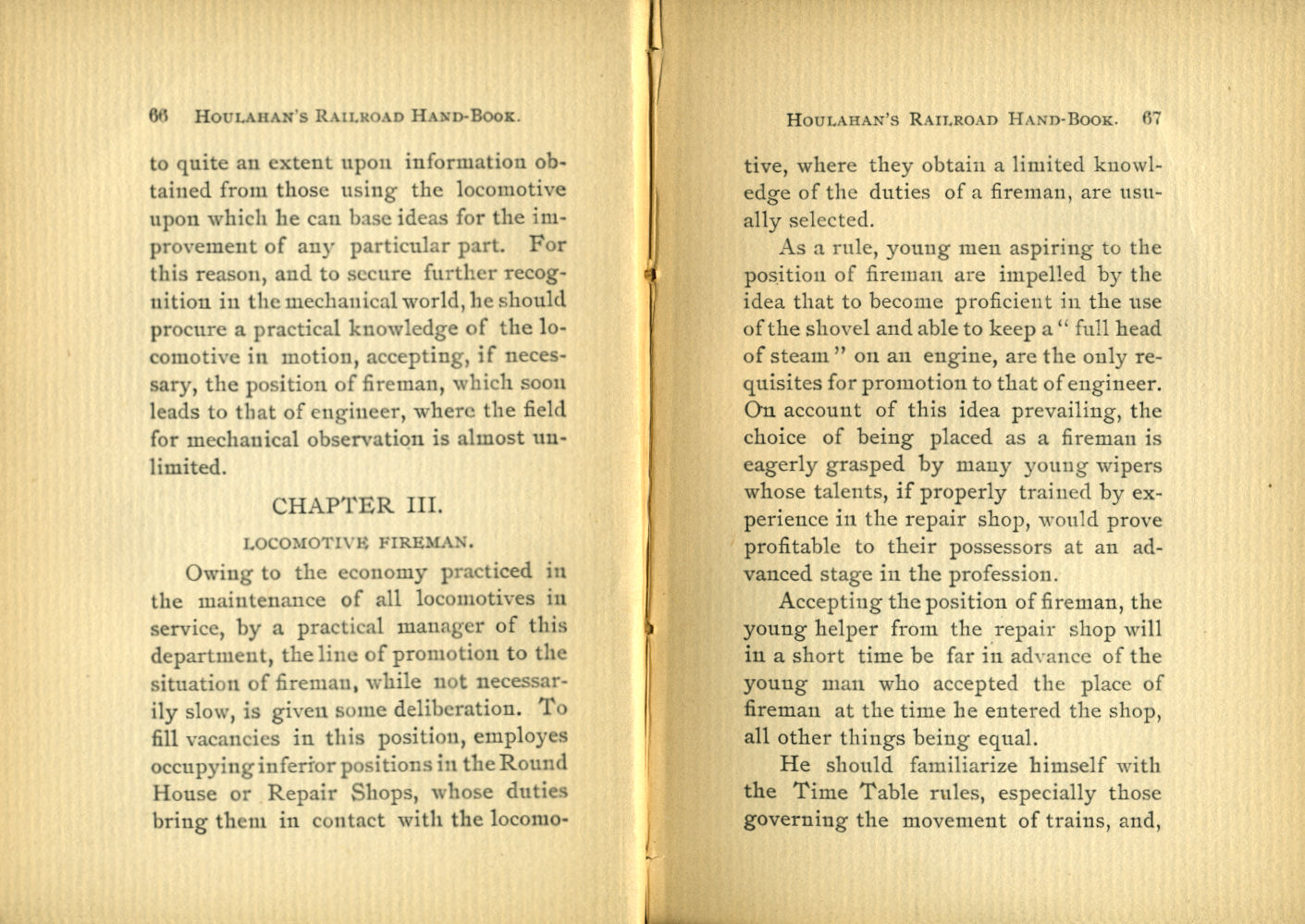Houlahan's Railroad Hand Book