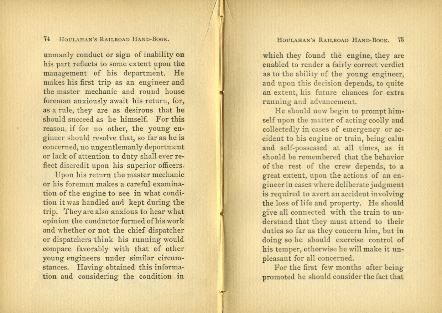 Houlahan's Railroad Hand Book