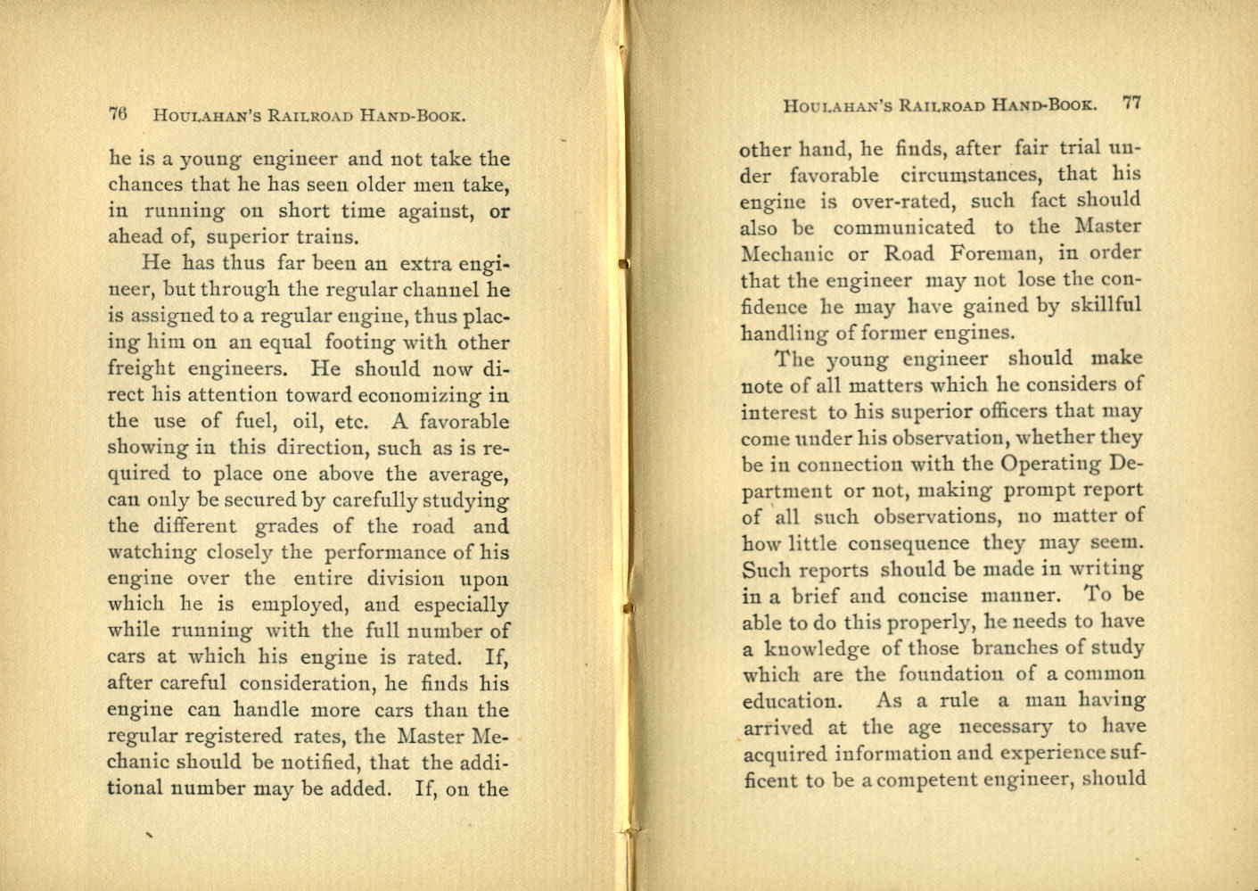 Houlahan's Railroad Hand Book