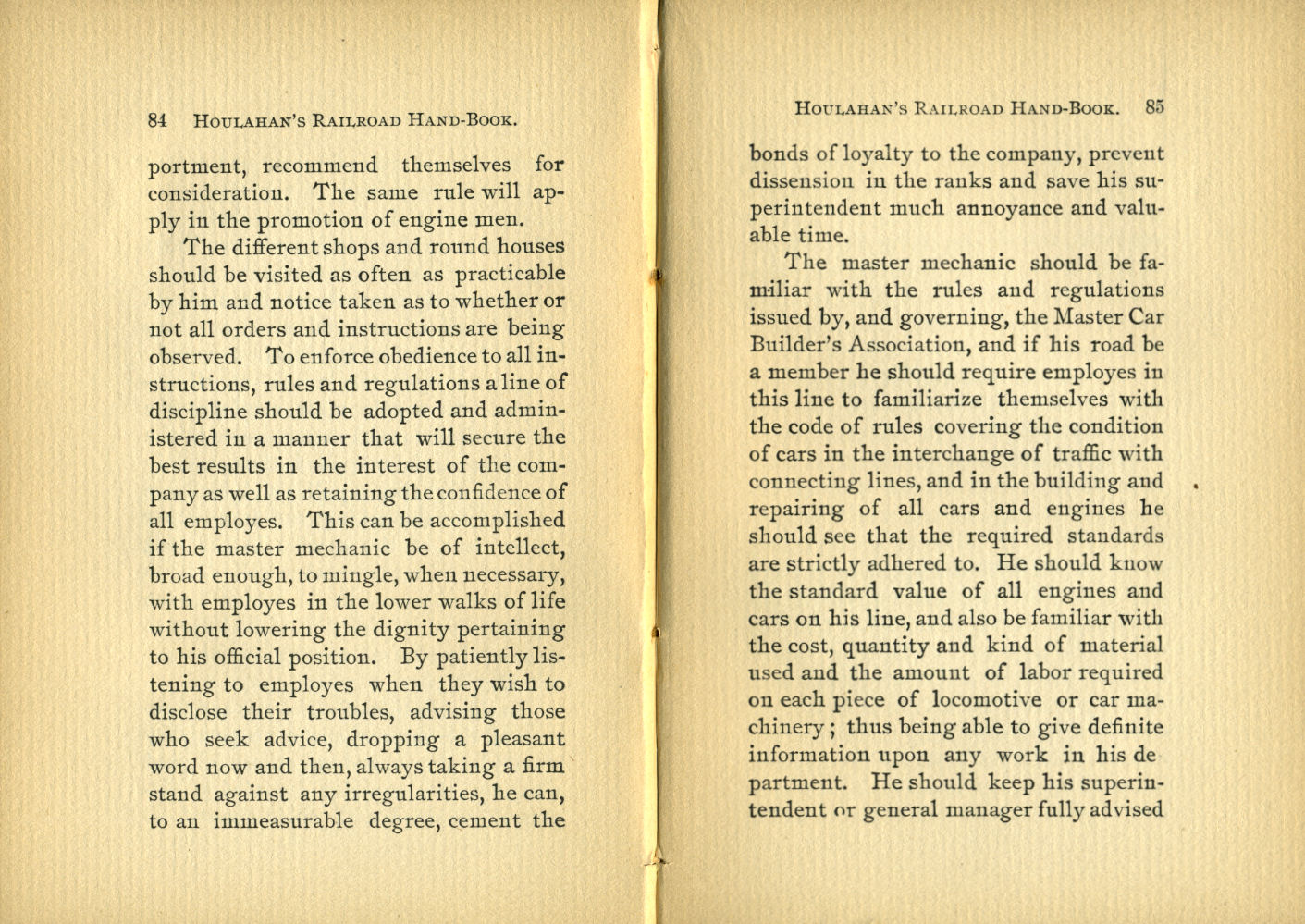 Houlahan's Railroad Hand Book