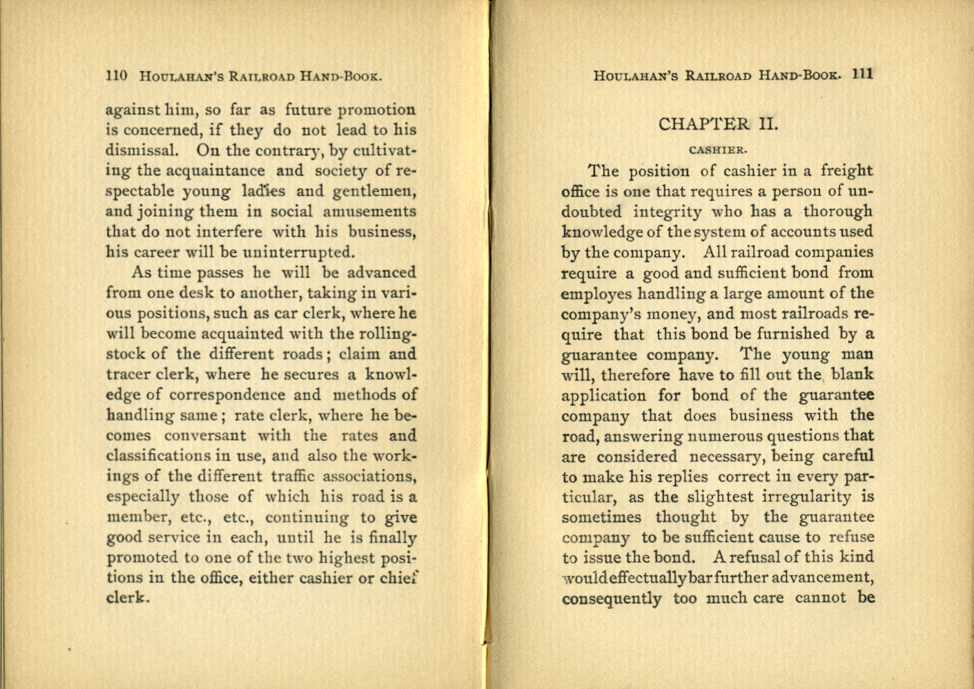Houlahan's Railroad Hand Book