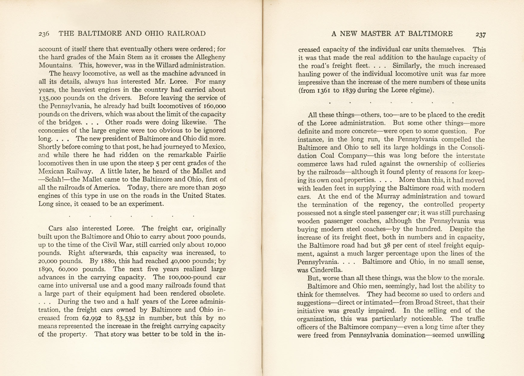 Hungerford, Story of the B&O