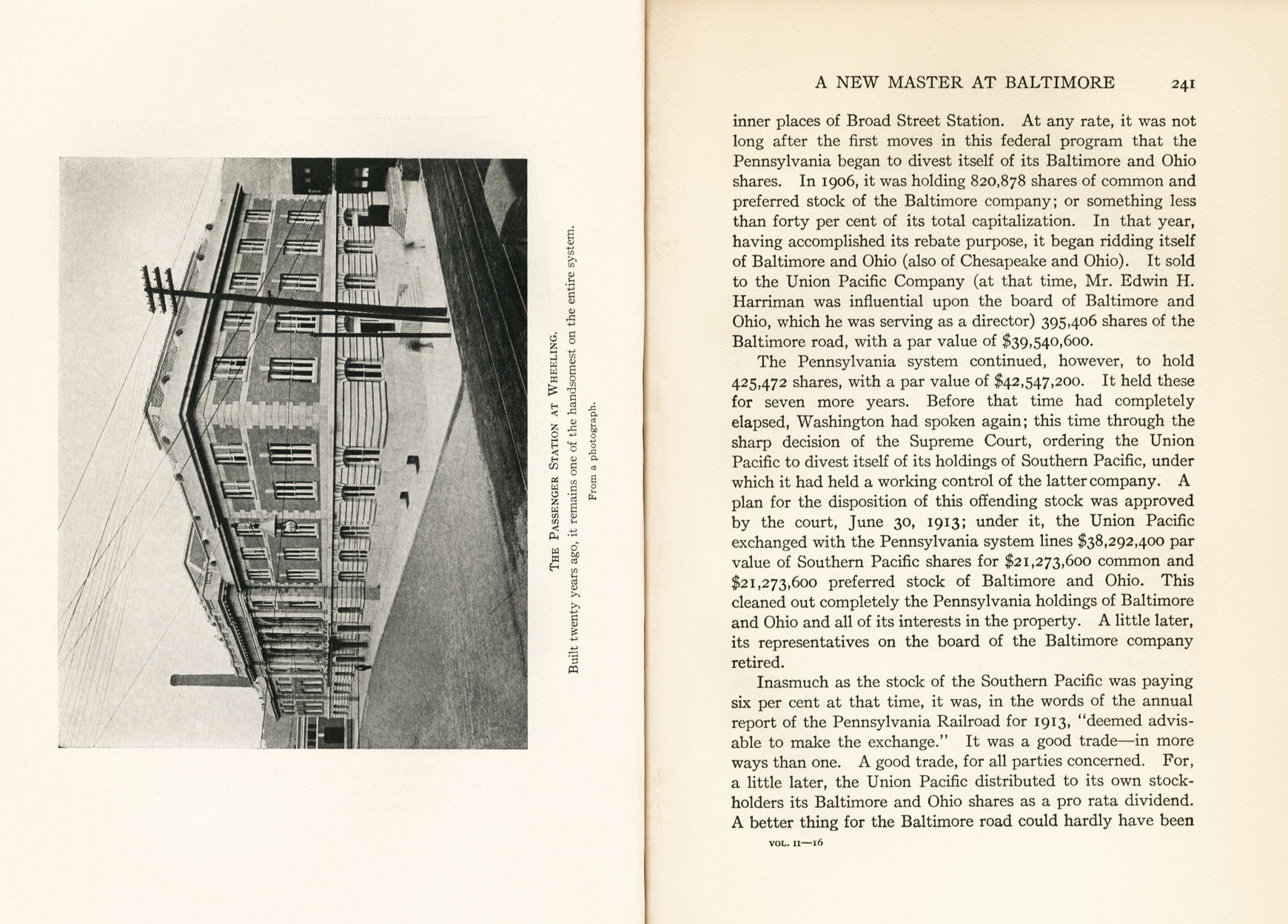 Hungerford, Story of the B&O