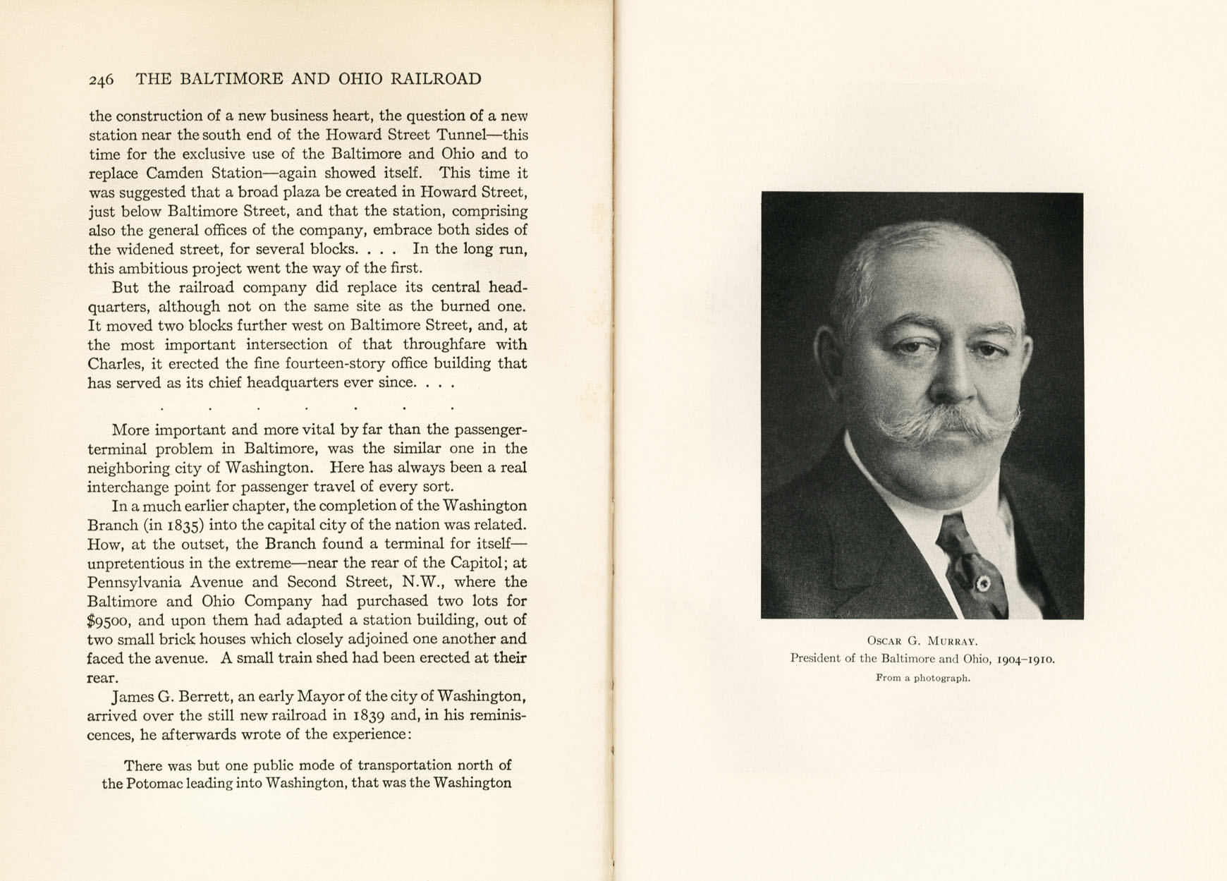 Hungerford, Story of the B&O