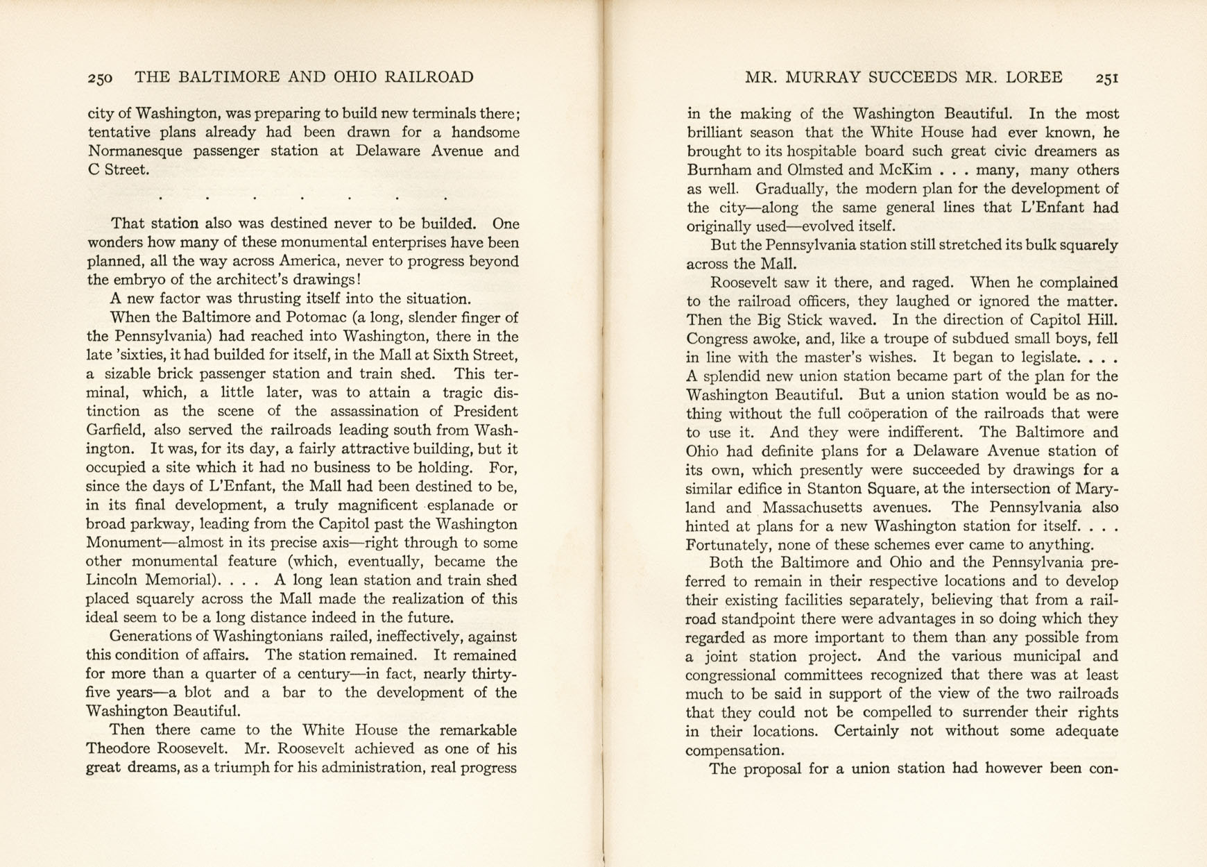 Hungerford, Story of the B&O