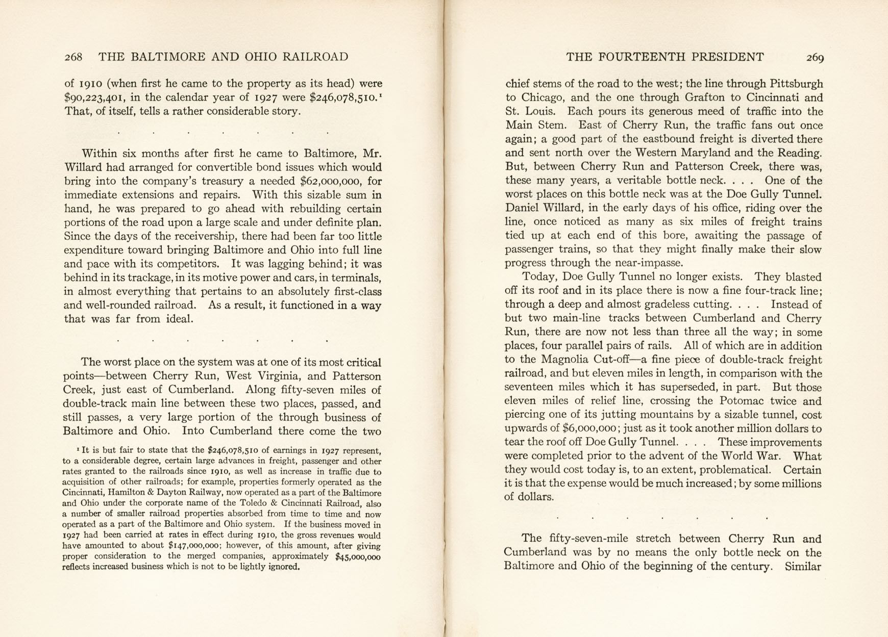 Hungerford, Story of the B&O