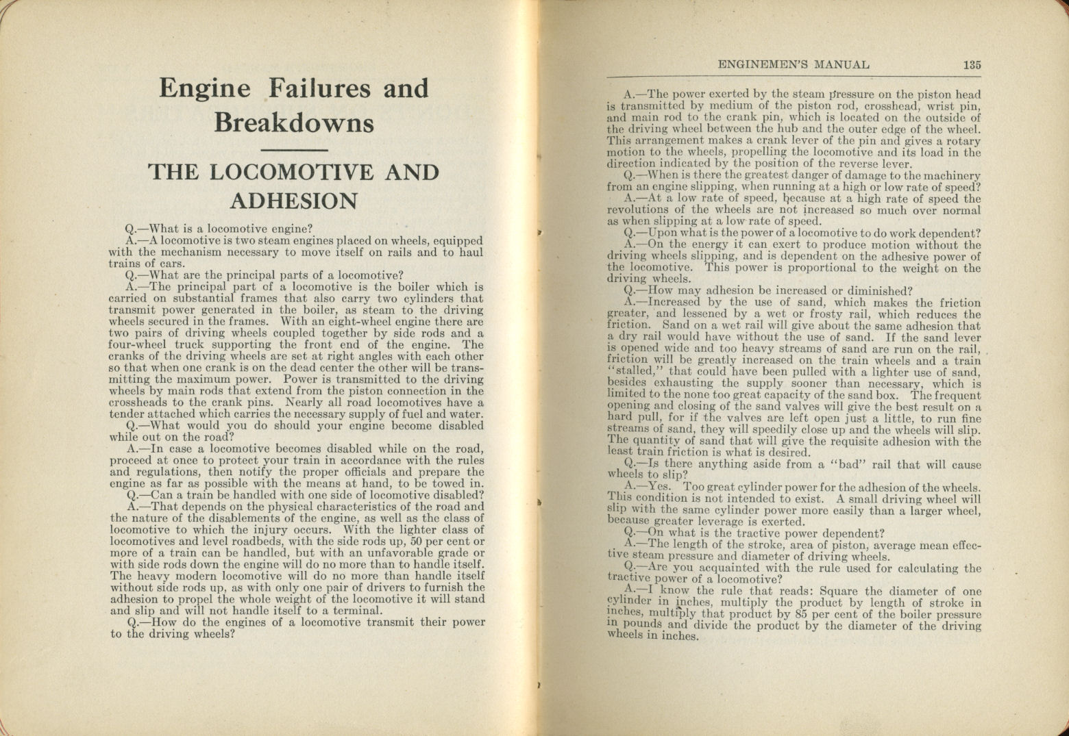 Enginemen's Manual