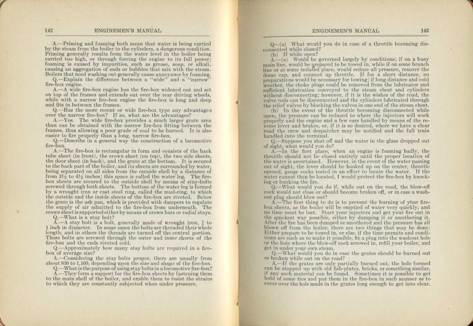 Enginemen's Manual
