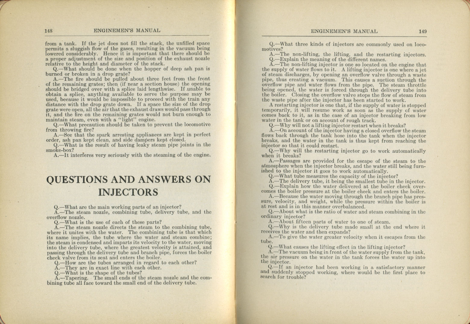 Enginemen's Manual